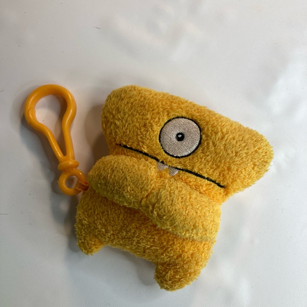 UglyDolls Wedgehead To-Go Stuffed Plush Toy with Clip 5" Tall by Hasbro